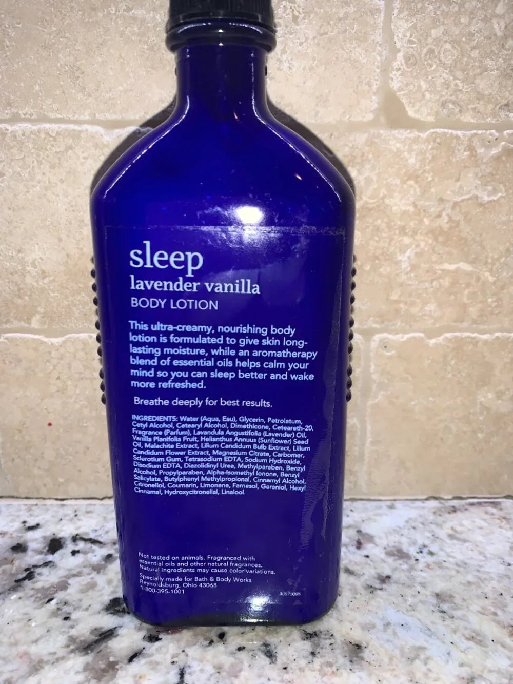 Bath & Body Works Aromatherapy Lavender Vanilla Body Lotion NWOT